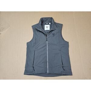 Rossignol Active Primaloft Vest Mens Mediun Gray Full Zip